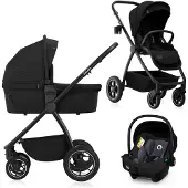 Lionelo Meril 3-in-1 Yhdistelmävaunut, Black Onyx