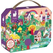 Janod Observation Puzzle The Tales 24 Pieces Monivärinen