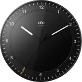Braun BC 17 B-DCF radio wall clock black