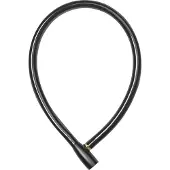 ABUS 3406K 55cm musta avain vaijerilukko