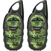 Alecto Walkie Talkie Set Of 2 3 Km Camouflage Walkie Talkie