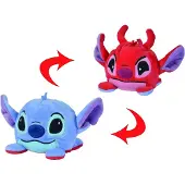 Sonstige Verlage Lilo & Stitch Käännettävä Pehmofiguuri Leroy/Stitch 8 cm