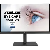 Asus va24eqsb eye care monitor 23.8inch fhd ips frameless 75hz adaptive-sync low blue light flicker free ergonomic design
