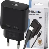 Beline PD 3.0 USB-C GaN-laturi - 30W - Musta