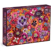 Galison Bees in the Poppies 1000 Piece Puzzle