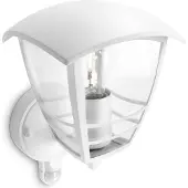 Philips 15388/31/16 - Ulkoseinävalaisin anturilla MYGARDEN CREEK 1xE27/60W IP44