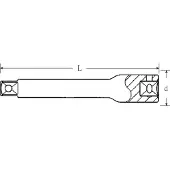 Stahlwille Jatkovarsi Nr405/14; 1/4''; 356 mm