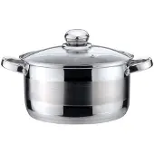 KINGHOFF kh-4331 6 litran liesi, jossa kansi 24 cm