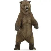 Papo Harmaakarhu - K: 13 cm - - OneSize - Eläinfiguurit