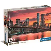 Clementoni 1500 kpl CB High Quality Collection East River iltahämärässä