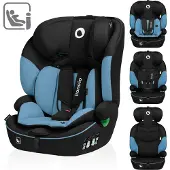 Lionelo Levi i-Size Blue Cobalt -turvaistuin 9-36 kg, sininen