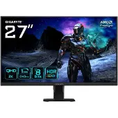 Gigabyte 27" GS27Q X, 250Hz (OC) QHD-pelimonitori, musta