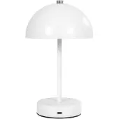 House Nordic Kia - Table Lamp, Rechargeable - White - 25X15X15CM