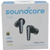 Anker Soundcore Liberty 4 Pro -langattomat nappikuulokkeet, glossy black