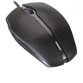 Cherry Gentix Illuminated, Molempikätinen, Optinen, USB A-tyyppi, 1000 DPI, Musta (JM-0300)