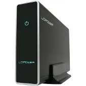 LC-Power LC-35U3, 3.5", SATA, Serial ATA II, Serial ATA III, 6 Gbit/s, Musta