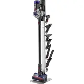 Vevor -pölynimuriteline, yhteensopiva Dyson G5 V15 V12 V11 V10 V8 V7 V6 -sarjan pystypölynimureiden ja lisävarusteiden kanssa, vakaa pölynimuritelineen pidike 6 koukulla ja liukumattomilla jaloilla, ha