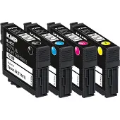 KMP AG – E218V, Musta, Syaani, Magenta, Keltainen, 5,3 ml, 4 kpl, 175 sivua, Monipakkaus (1632,4850)