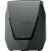 Synology WRX560 -reititin, Wi-Fi 6, Dual-band, 2,5G WAN -portilla, musta