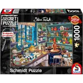 Schmidt Steve Read: Artist Atelier - Secret Puzzles 1000p palapeli