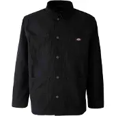 Dickies Lined Chore Canvas Jacket - Black - S