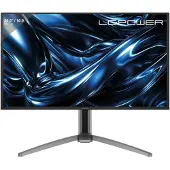LC-Power LC-M27UO, 67,3 cm (26.5"), 3840 x 2160 pikseliä, 4K Ultra HD, QD-OLED, 0,03 ms, Antrasiitti, Musta