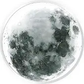 Toolight Kattolamppu App1806-cw Moon Led White