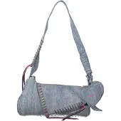 Desigual Olkalaukku sininen denim / keltainen / oranssi / karpalo