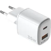 Celly UP TC 1 USB 1 USB-C 35W WH (UPTC1USB1USBC35)