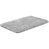 AIO Factory Koiran sänky-pehmeä matto 100x70 cm, vaaleanharmaa, liukumaton