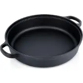 By Lille Vilde Syvä valurautapannu Orion 30 cm induktioon ja grilliin