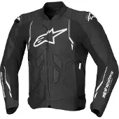 Alpinestars Dusk nahkatakki Musta/Valkoinen Miehet, size 56