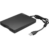 Sandberg USB Floppy Mini Reader 133-50, ulkoinen mediayksikkö, USB, musta