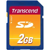 Transcend 2GB SD muistikortti