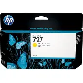 HP 727 130-ml Yellow, Mustepatruuna