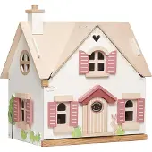 Tender Leaf Toys Dollhouse With Furniture - Cottontail Cottage - Multi/patterned - H:47.5CM