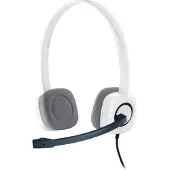 Logitech H150 -kuulokemikrofoni, valkoinen