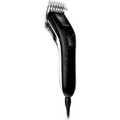Philips QC5115/15 hair clipper for the whole family black, cutting length adjustment 2-21 mm, 11 levels, self-sharpening steel blades, washing shower (8710103493808)