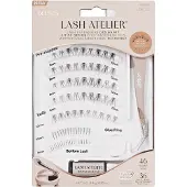 KiSS Lash Atelier Desing Kit liimattavat tupsuripset sisältää liimaa 01 1 kpl