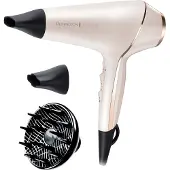 Remington PROluxe AC9140, 2400 W -hiustenkuivaaja, beige mustilla yksityiskohdilla