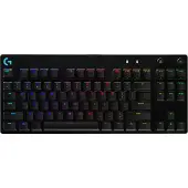 Logitech Pro - näppäimistö - bagbelyst - USB - QWERTY - UK - tastkontakt: GX Blue Clicky - lajittelu