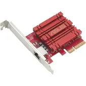 Asus XG-C100C - Verkkosovitin, Punainen