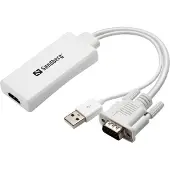 Sandberg VGA+Audio to HDMI konvertteri