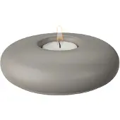 Scandi Living Stone lyhty Ø13 cm Harmaa
