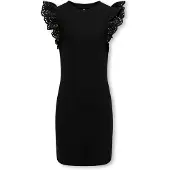 Kids Only Kogdrea Life S/S Dress Jrs Noos - Black - 158-164