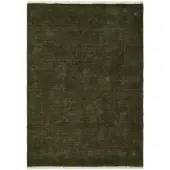 Ferm Living Firth juuttimatto Dark olive, 170x240 cm