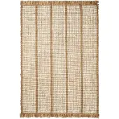 Ferm Living Athens Käsin kudottu juuttimatto 140x200 cm – luonnonväri/luonnonvalkoinen