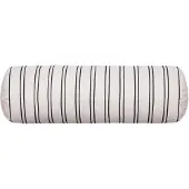 Ferm Living Twill-malli tyynypyörä (bolster cylinderkudde) Off-white-black