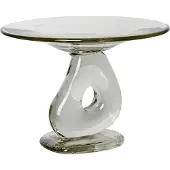 Ferm Living Damo lasinen keskiosa vati Ø21 cm Kirkas