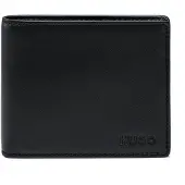 HUGO for man. 50471612 Logo Embossed Leather Wallet black (OSFA), Casual